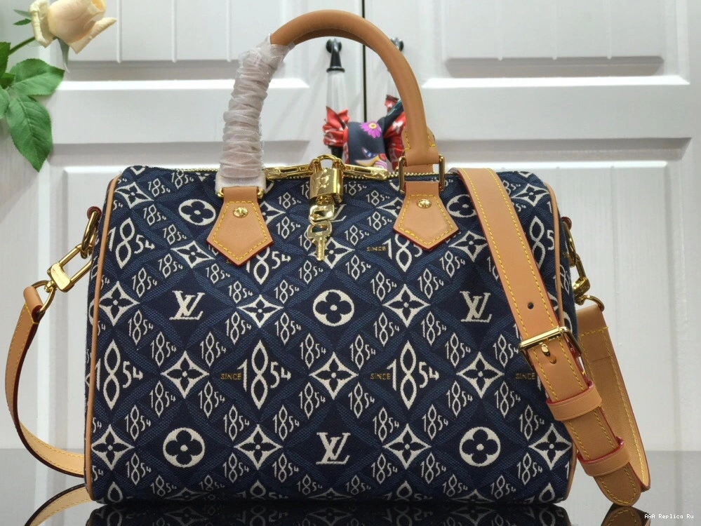 AAA Pruses Bags BANDOULIERE VUITTON 1854 SPEEDY 25 SINCE LOUIS 0726